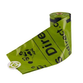 PLA Biyobozunur Poop Çanta Dispenser Özel Logo Kullanılabilir Pet Köpek Kullanımı