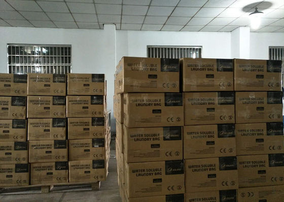 Hastane PVA Enfeksiyon Kontrolü İçin Suda Erime Plastik Çamaşır Çantaları, 20 GAL - 200 karton