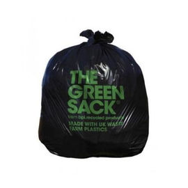 Süpermarket için üretilen tam biyobozunur plastik torbalar PLA / PBAT / Mısır nişastası malzeme