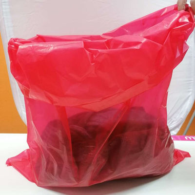 PVA Sıcak Suda Çözünür Çamaşır Torbaları / Hastane İçin Çözünebilir Plastik Yıkama Torbaları
