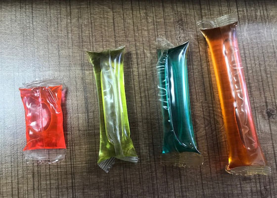 PVA Paketleme Tozu Çamaşır Deterjanı Kapşonları Paketleme Soğuk suda çözünür film